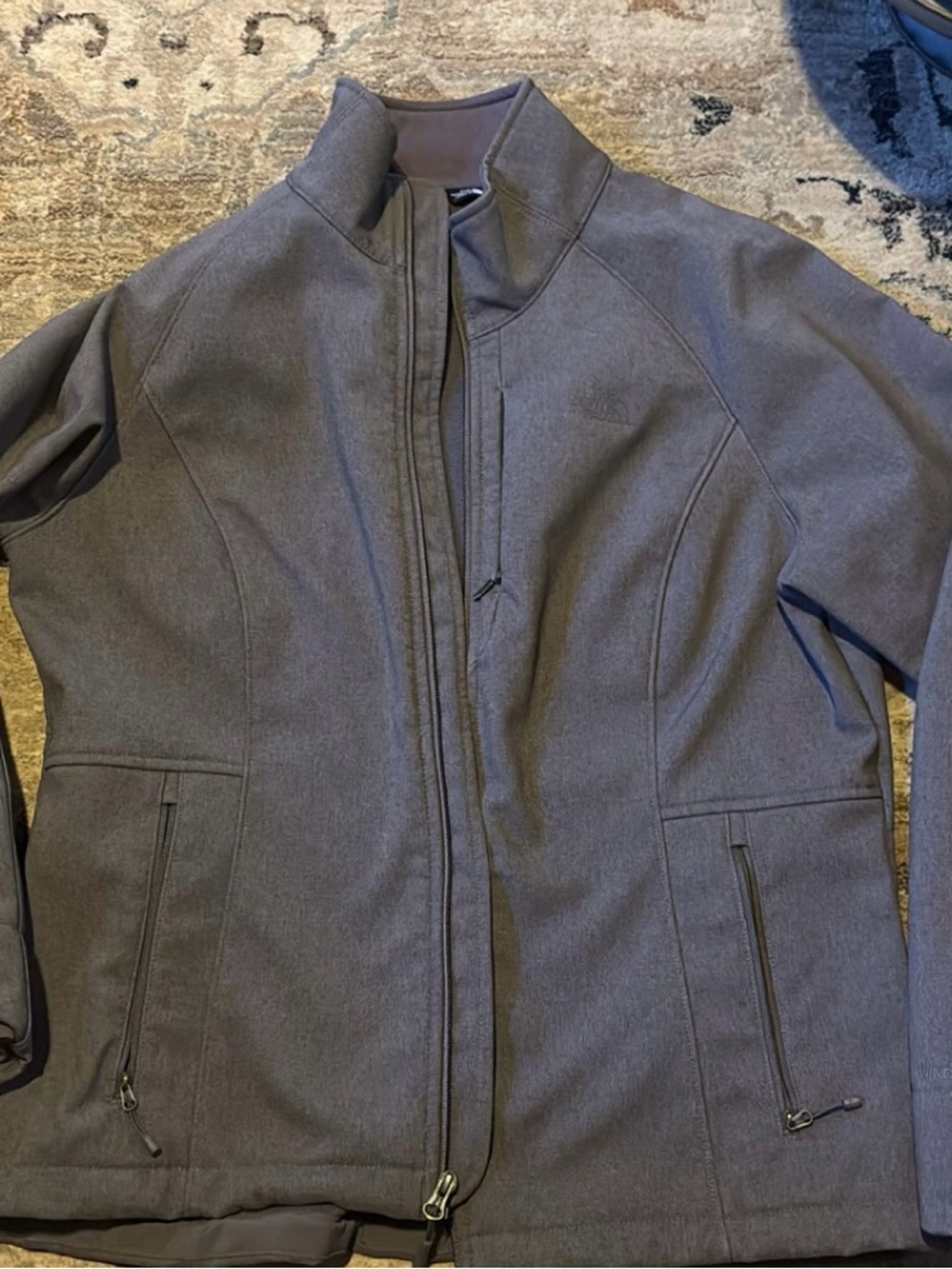 The North Face Women's Gray Lightweight Softshell Jacket